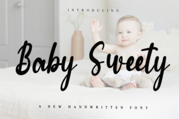 Baby Sweety: A Festive Typeface for Editorial Charm