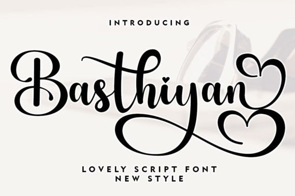 Basthiyan: A Handwritten Font for Editorial Romance