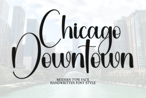 Chicago Downtown: A Font That Brings Holiday Charm to Your Brand
