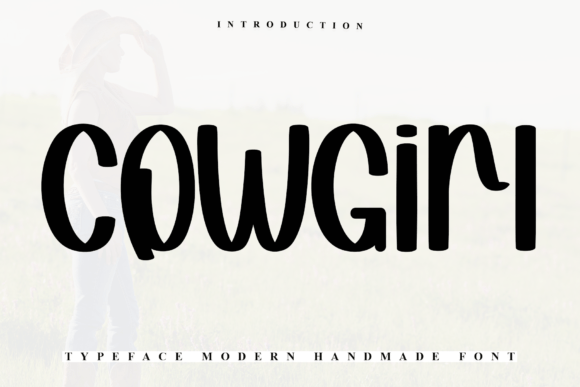 Cowgirl: A Handwritten Font for Relaxed Branding Projects