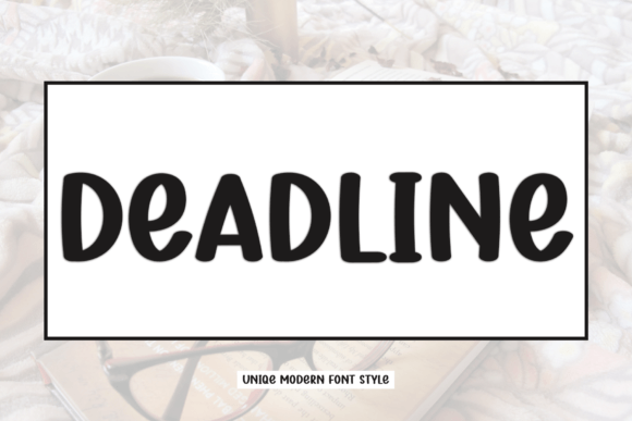 Deadline: A Font for Festive Editorial Moments