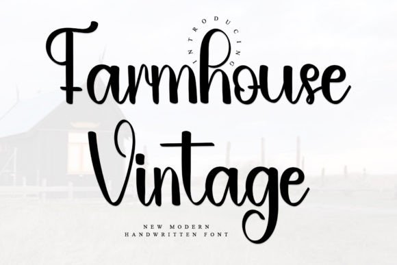 Farmhouse Vintage: The Handwritten Font for Your Creative Story