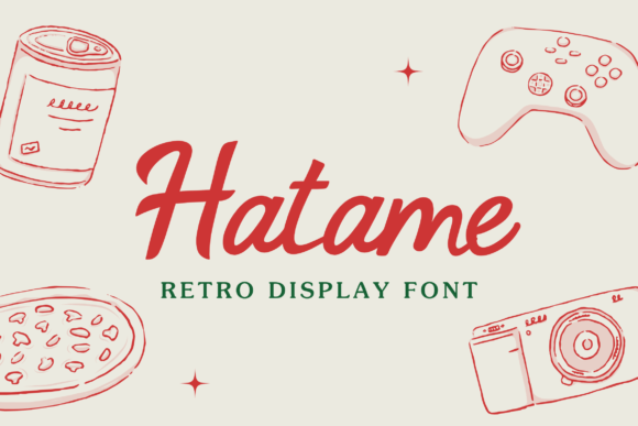 Hatame Font: A Warm Handwritten Touch for Your Designs