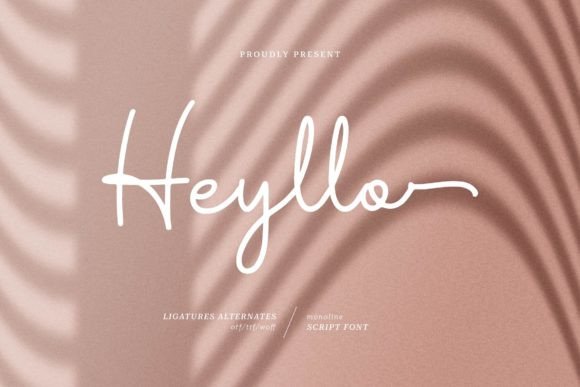 Heyllo: The Script Font That Turns Campaigns into Conversations