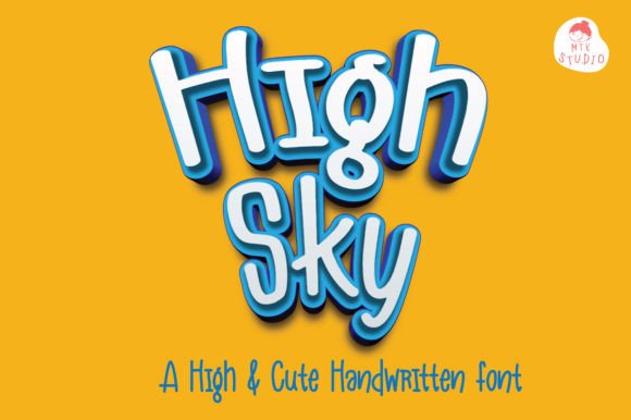 Highsky: A Handwritten Font for Friendly Brands