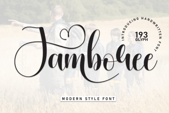 Jamboree: A Practical Script Font for Professional Branding