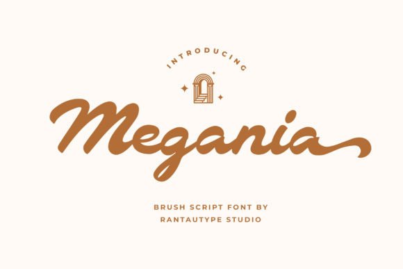 Megania: A Script Font Built for Modern Digital Design