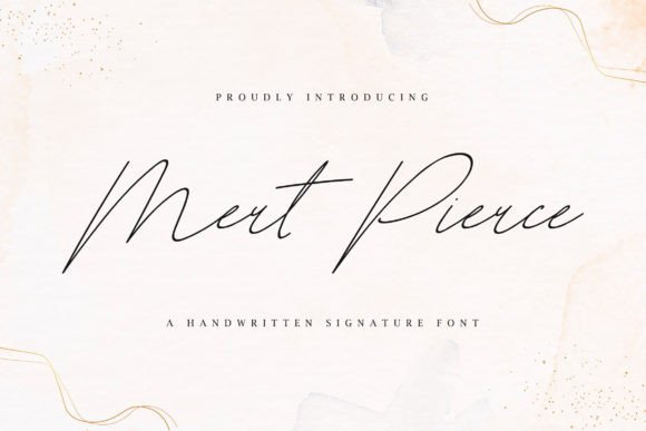 Mert Pierce: A Font That Makes Your Brand Feel Personal