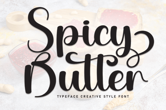 Spicy Butter: A Warm Handwritten Font for Engaging Digital Design
