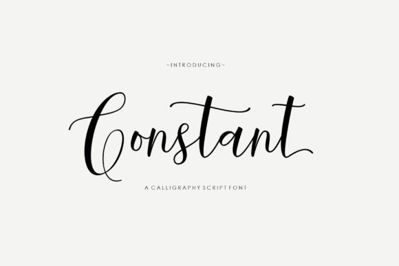 The Constant Script Font: An Elegant Partner for Editorial Design