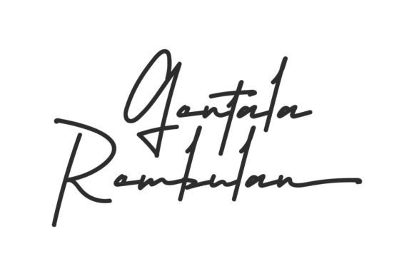 The Editorial Power of the Gentala Rembulan Signature Font